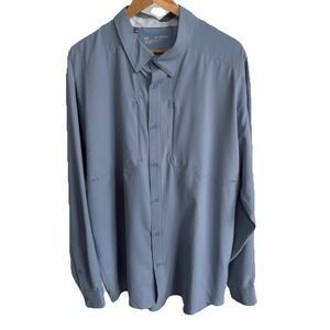 Under Armour Tide Chaser 2.0 Shirt Mens 2XL Long Sleeve Button Up Vented Fishing